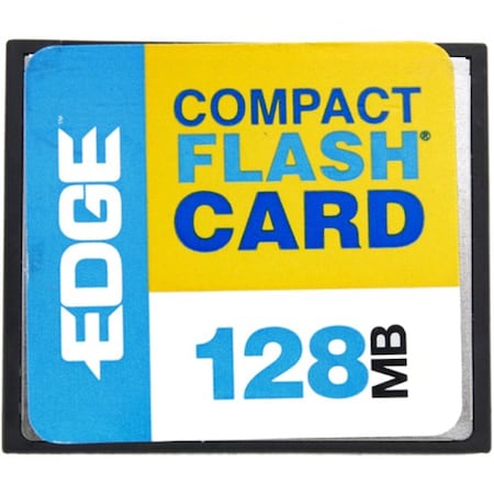 Edge Memory EDGE Tech 128MB Digital Media CompactFlash Card - 128 MB PE179465